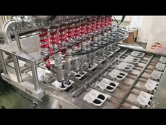 Maschine zum Schneiden von Curry-Block-Trägern mit gestrichelten Linien