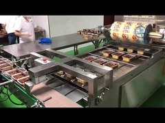 Lineare automatische Tray-Verpackungsmaschine für Pilz-Tray