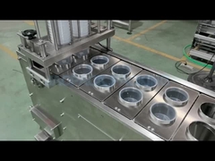 Ausrüstung zur Versiegelung von Bechern aus Edelstahl für die Lebensmittel- und Getränkeindustrie