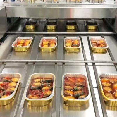 kaufen Meeresfrüchte Vakuum-Tray-Siegelmaschine 380v Edelstahl-Tray-Siegelmaschine online manufacture