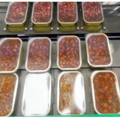 kaufen Tray-Füllgeräte mit Luftdruck von 0,4-0,6 MPa und einer Vakuumpumpe von 1,5 kW online manufacture