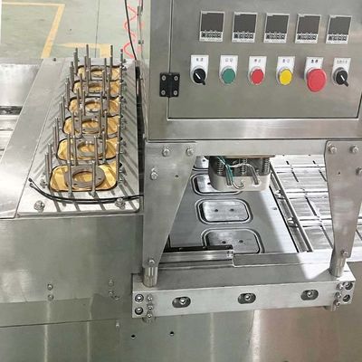 kaufen PLC-Steuerung Automatische Tray Versiegelungsmaschine Edelstahl Verpackungsmaschine online manufacture