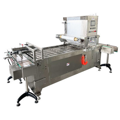 380v 50hz MAP Tray Sealer System 0,4-0,6Mpa PP Tray Verpackungsmaschine