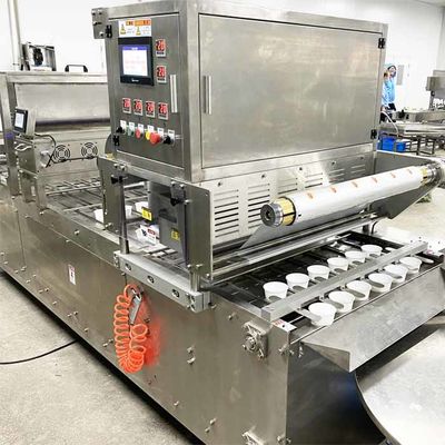 30-50 Trays/Min Verpackungsmaschine für Tierfutter