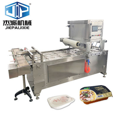 Verpackungsform Schachtel / Schüssel / Behälter Automatische Schachtelversiegelungsmaschine aus Edelstahl