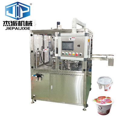 Füll- und Versiegelungsmaschine für eine hohe Volumenproduktion von 2000 Tassen/Stunde Eiscreme Joghurt Wasserbecher