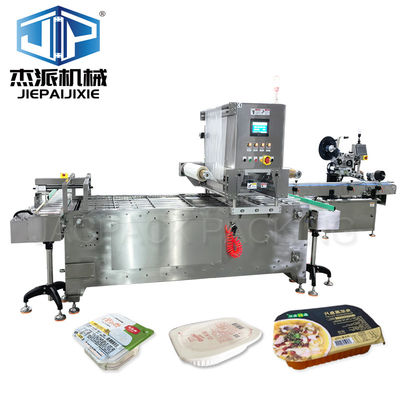 Die Tray-Siegel- und Kennzeichnungsmaschine für Dehydrierte getrocknete Früchte und Dicksalzbehälter